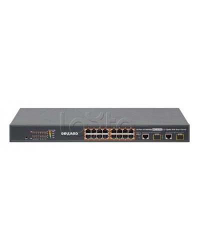 Коммутатор PoE 16-портовый Beward STW-1622HP в Иркутске Коммутаторы Pintop.ru