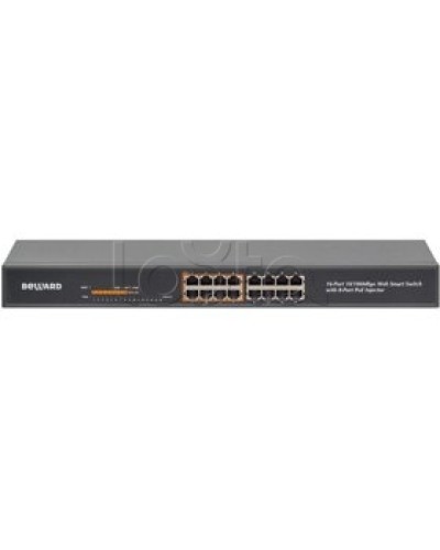 Коммутатор PoE 16-портовый Beward STW-16P8 в Иркутске Коммутаторы Pintop.ru