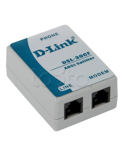 Сплиттер ADSL D-Link DSL-30CF/RS в Симферополе Маршрутизаторы, Роутеры и Точки Доступа Pintop.ru