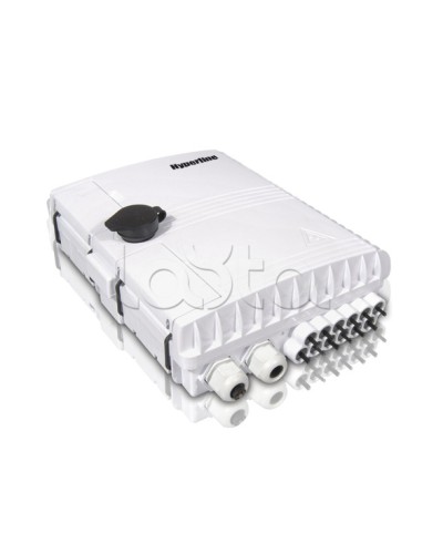 Бокс оптический настенный Hyperline FO-WBI-12A-GY в Иркутске Кросс оптический Pintop.ru