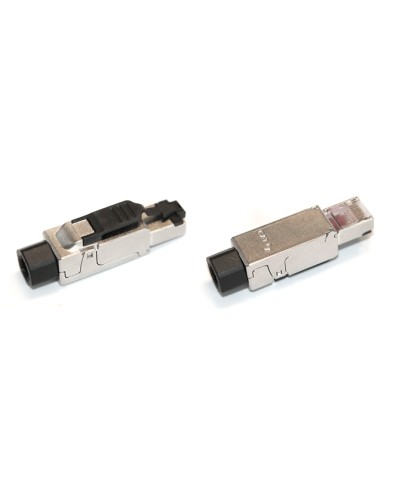 Разъем полевой оконцовки RJ-45 (8P8C) Hyperline PLUD-8P8C-S-C6A-SH в Батайске Коннекторы и разъемы Pintop.ru