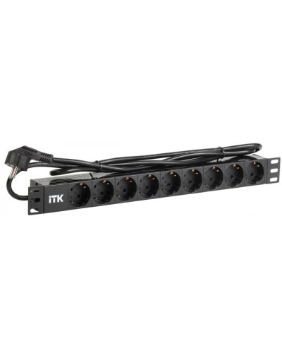 Блок розеток 9 розеток ITK PH22-9D1-P ITK PDU в Иркутске Блоки розеток Pintop.ru