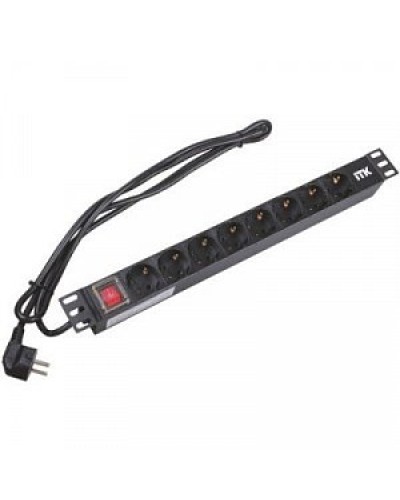 Блок розеток на 7 розеток 19 ITK PH12-7D1 в Иркутске Блоки розеток Pintop.ru