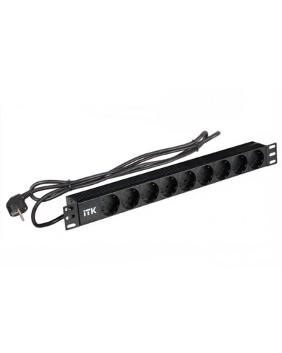 Блок розеток на 9 розеток 19 ITK PH22-9D1 в Иркутске Блоки розеток Pintop.ru