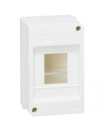 Щиток накладной Mini S 4 модуля белый Legrand 001357 в Иркутске Боксы для автоматов Pintop.ru