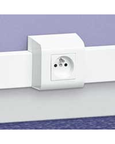 Суппорт Mosaic 75x20 2М LEGRAND 030378 в Иркутске Аксессуары для кабель-канала Pintop.ru