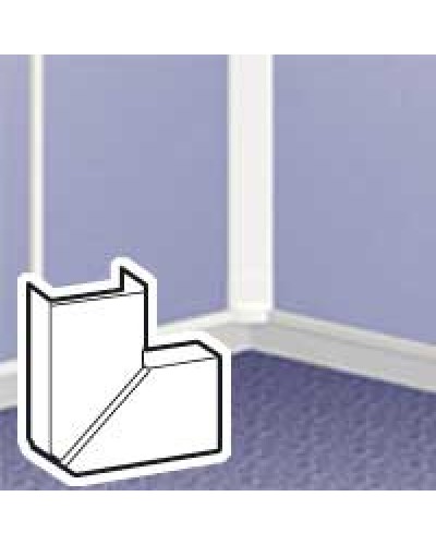 Угол плоский 40x12.5 Legrand 033316 в Иркутске Аксессуары для кабель-канала Pintop.ru