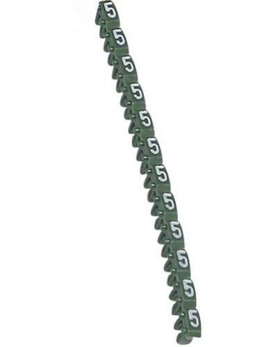 Маркер 5 4/6 ЗЕЛ CAB3 Legrand 038235 в Иркутске Аксессуары для кабель-канала Pintop.ru