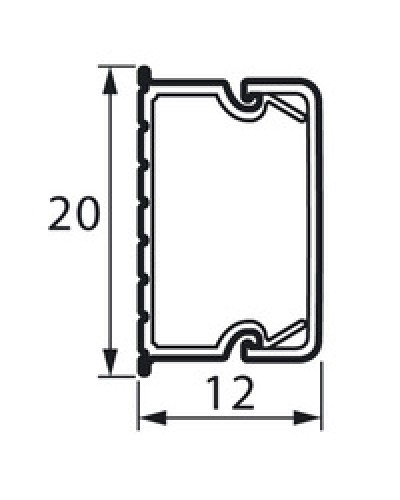 Кабель-канал METRA 20x12 Legrand (638192) в Иркутске Кабель-канал Pintop.ru
