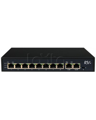 Коммутатор сетевой RVi-1NS08F-2T (1G) в Иркутске Коммутаторы Pintop.ru