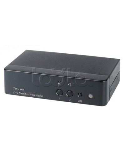 Коммутатор DVI и аудио сигналов SC&T DS02A в Иркутске Видеоусилители, Модуляторы, Делители Pintop.ru