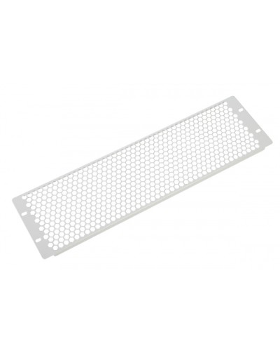 Фальшпанель в шкаф 19 3U перфорированная ЦМО ФП-3.4-9005 в Иркутске Аксессуары для стоек и шкафов Pintop.ru